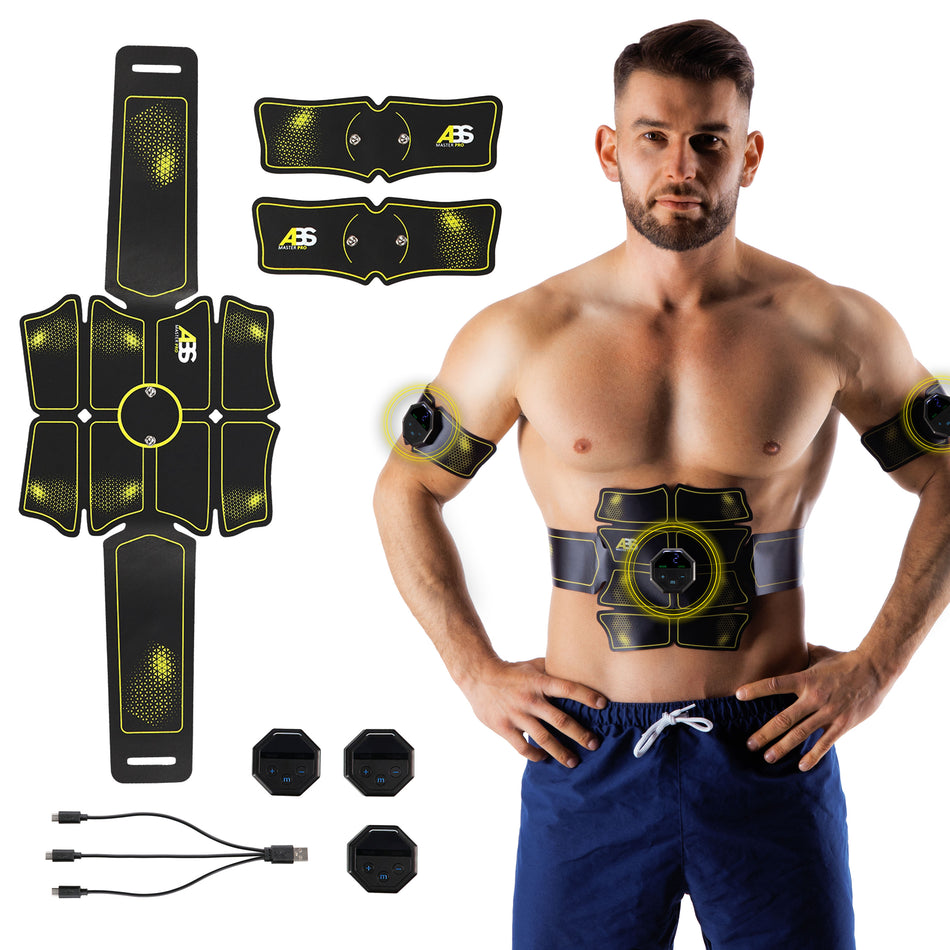 ABS MASTER PRO SUPER MUSKELTRAINER ELEKTROSTIMULATION HMS