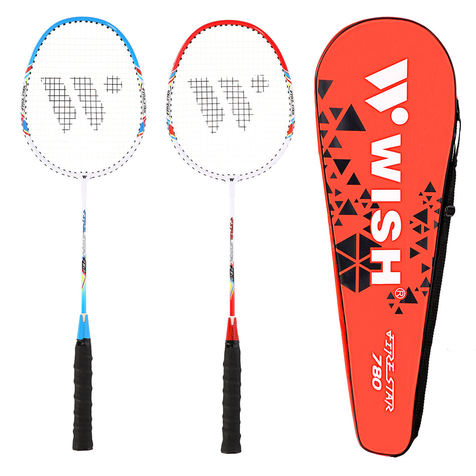 ALUMTEC 780K SET MIT BADMINTONSCHLÄGERN WISH