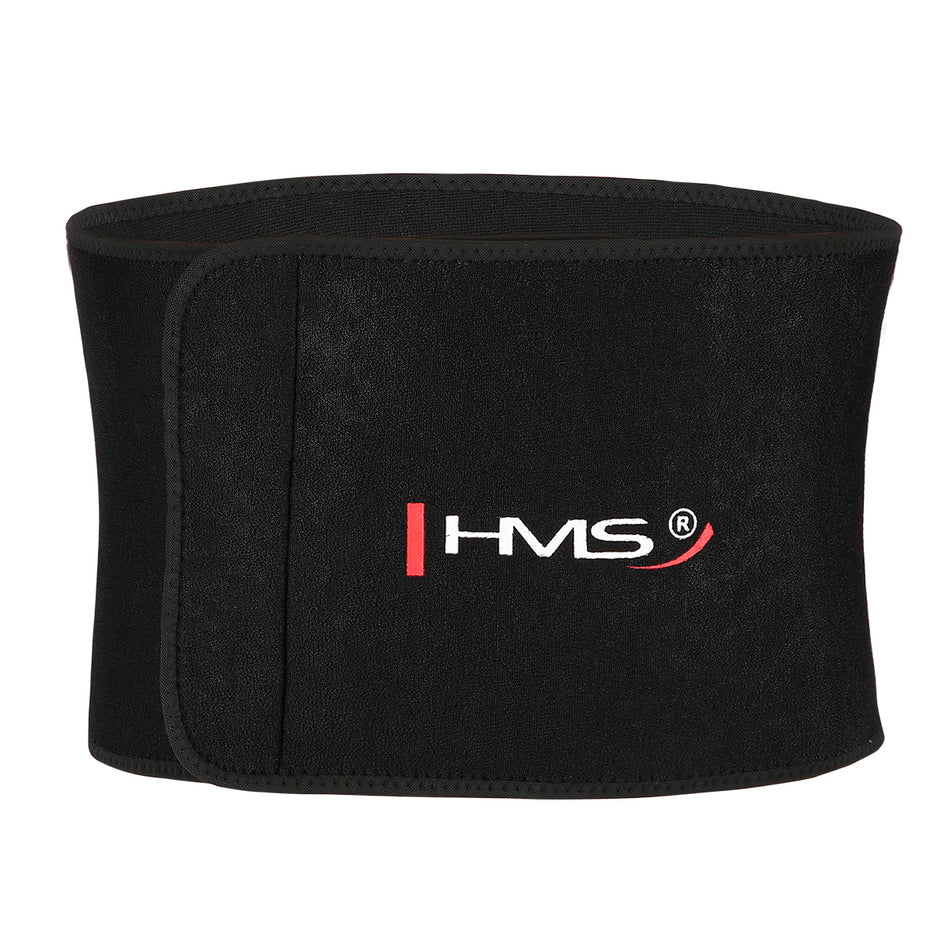 BR163 BAUCHBANDAGE BLACK PLUS SIZE HMS