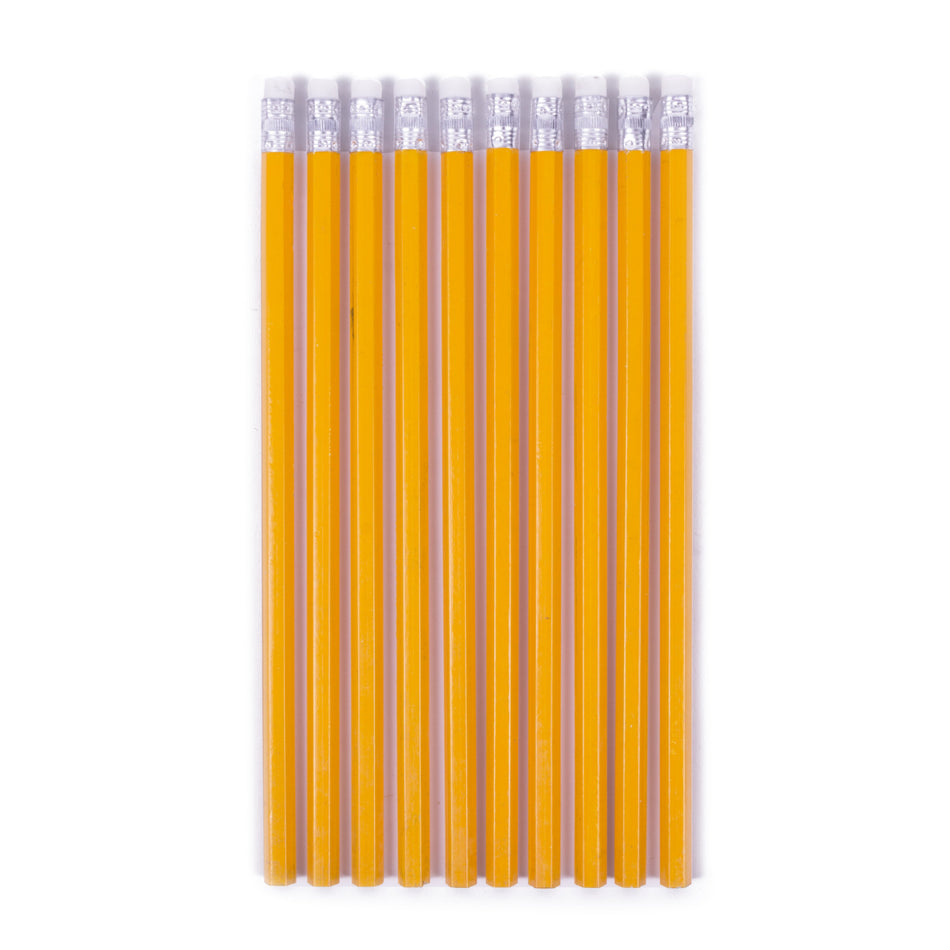 Bleistifte + Radiergummi