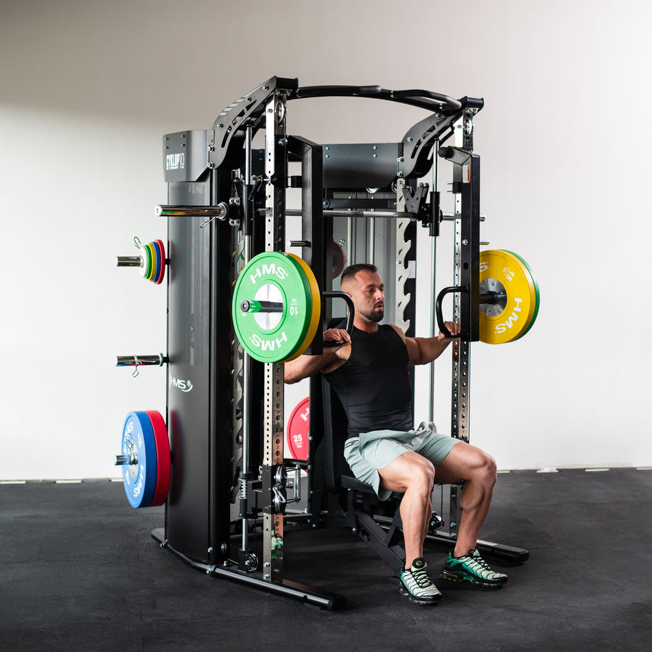 CYKLOP 10 KRAFTSTATION MIT SMITH-MASCHINE SEMI COMMERCIAL HMS