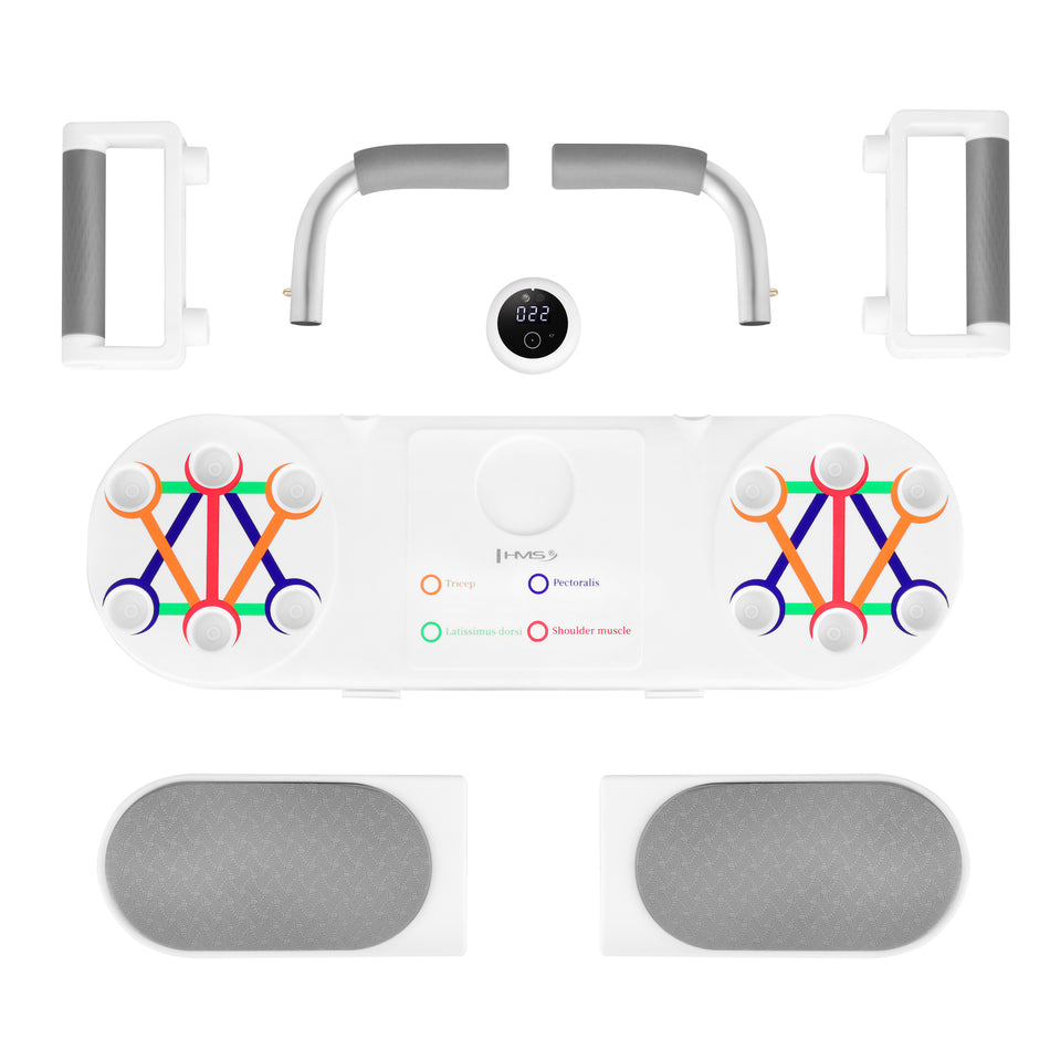 DBP03 MULTIFUNKTIONALES PUSH-UP-BOARD MIT WIEDERHOLUNGSZÄHLER HMS
