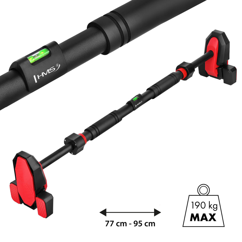 DD300 SPANNBARE TÜRRAHMEN-KLIMMZUGSTANGE MIT DREIFACH-STABILISIERUNG HMS