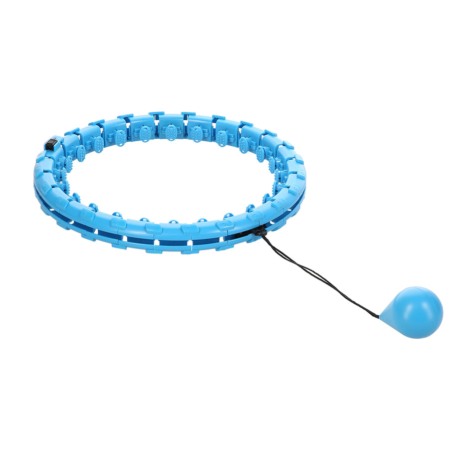 FH01 BLUE HULA-HOOP-REIFEN MIT SCHWERKRAFTBALL