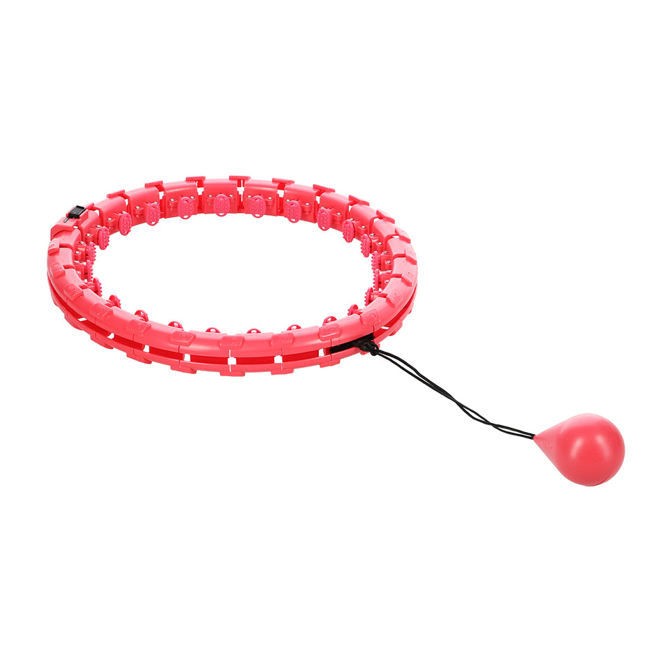 FH01 RED HULA-HOOP-REIFEN MIT SCHWERKRAFTBALL