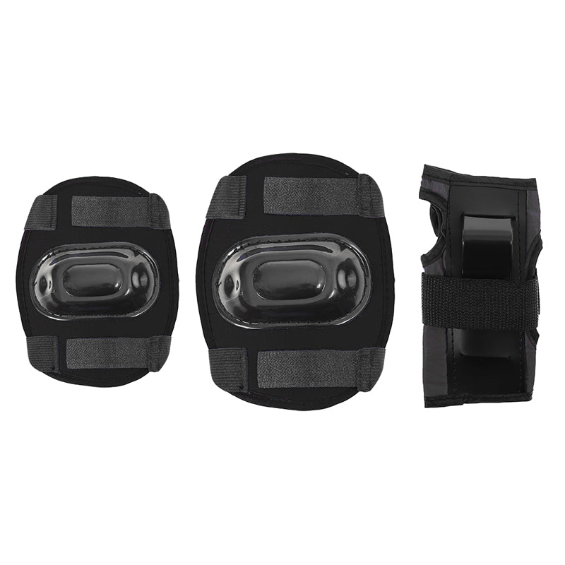 H108 GRÖßE L SCHWARZ SET MIT SCHÜTZERN