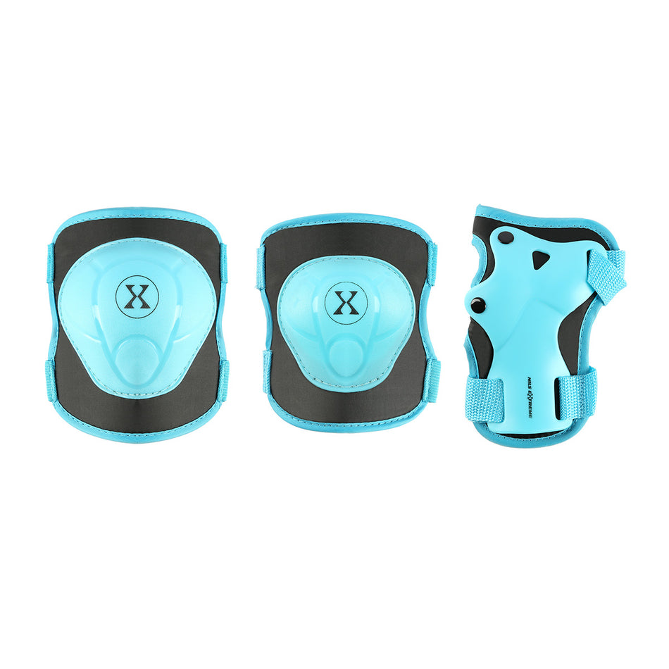 H704 BLAU GRÖßE L SET MIT SCHÜTZERN NILS EXTREME