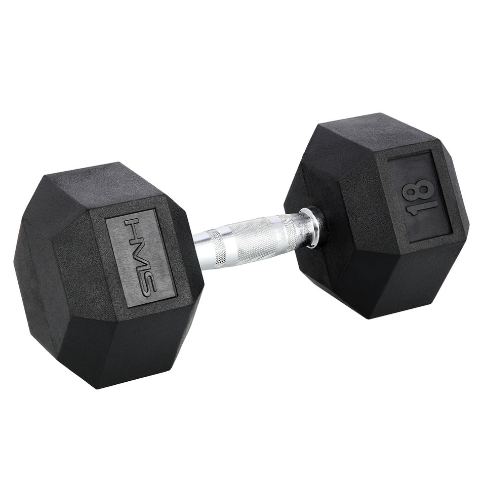 HEX PRO BLACK 18 KG KURZHANTEL HMS