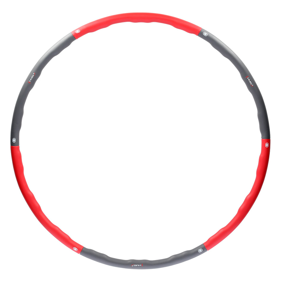 HHP002 RED-GREY HULA HOOP REIFEN 1,2 KG 100 CM HMS
