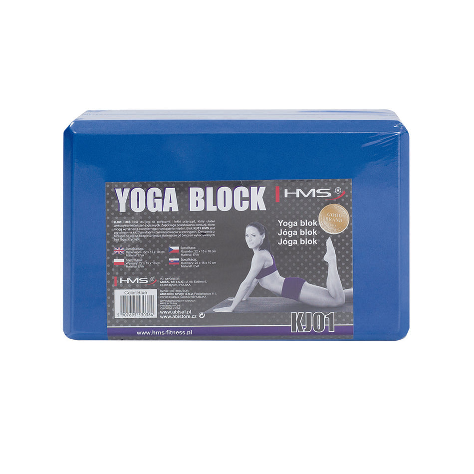 KJ01 BLUE YOGA-BLOCK HMS