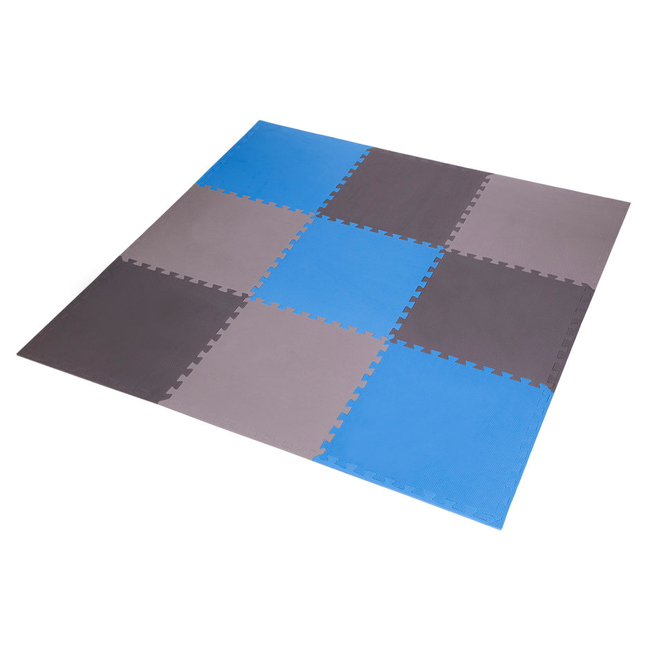 MP10 PUZZLE-MATTE UNTERLEGMATTE BLAU 9 ELEMENTE 10MM