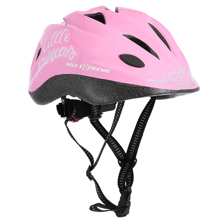 MTV65 ROSA GRÖßE S (47-55 cm) HELM FÜR KINDER NILS EXTREME