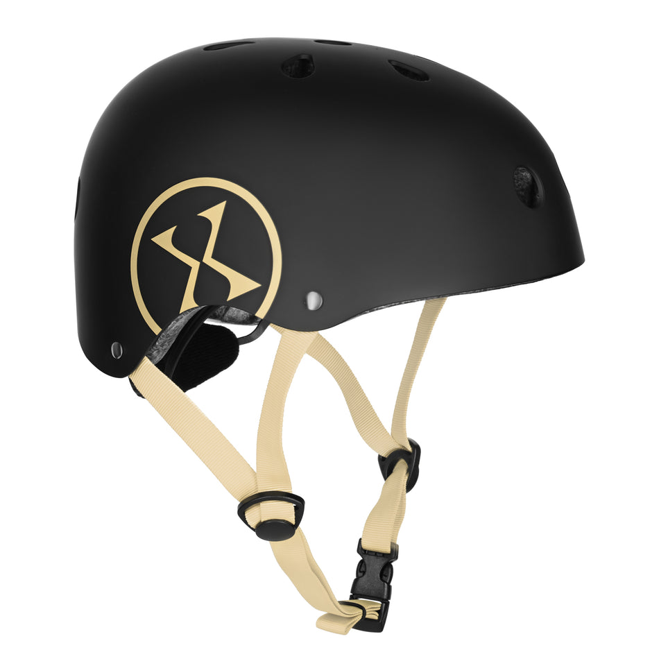 MTW001-1 FAHRRADHELM SCHWARZ-BEIGE GR. S (52–56 CM) NILS EXTREME