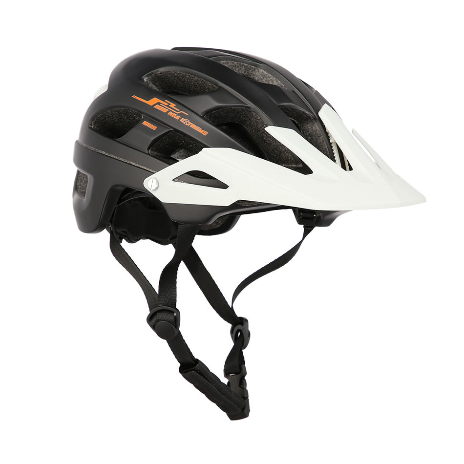 MTW208 SCHWARZ-WEIß GRÖßE L (59-65 CM) HELM NILS EXTREME