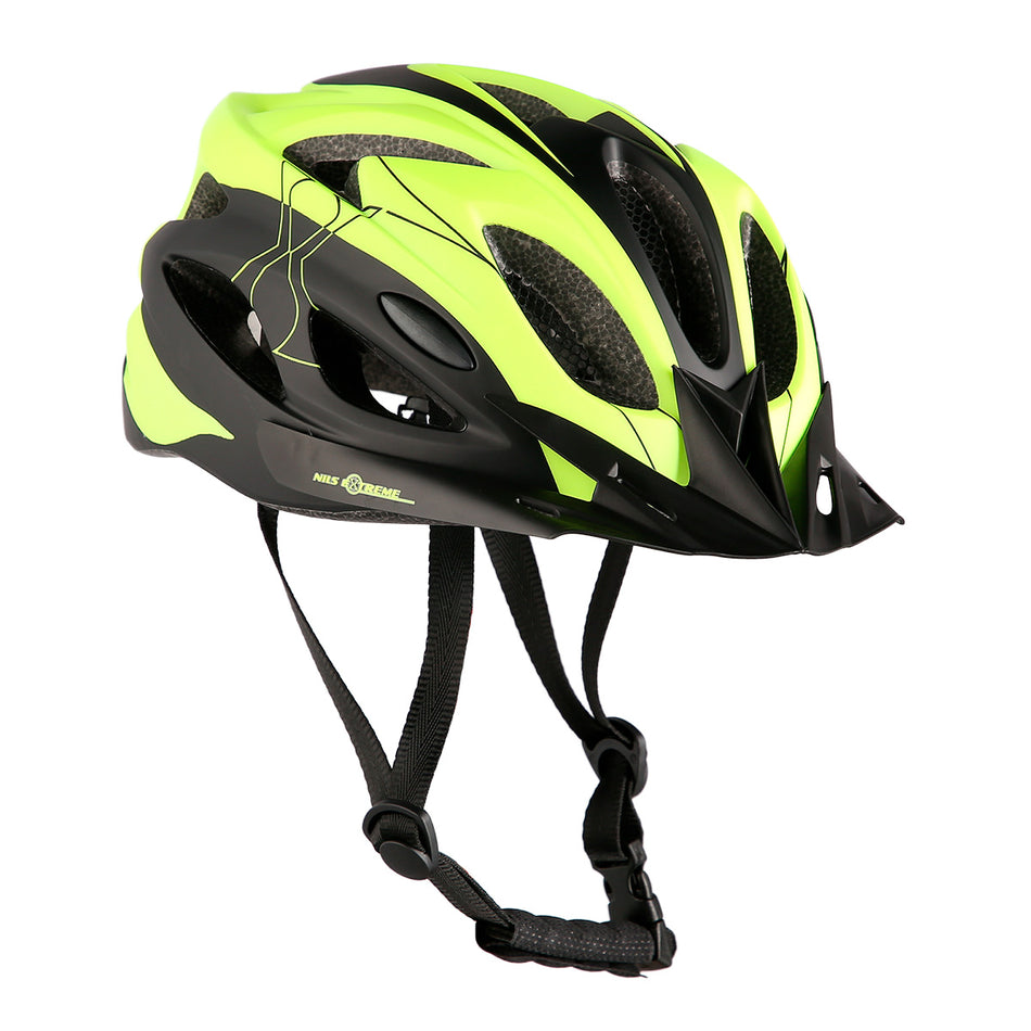 MTW291 SCHWARZ-GELB GRÖßE L (55-61 CM) HELM NILS EXTREME