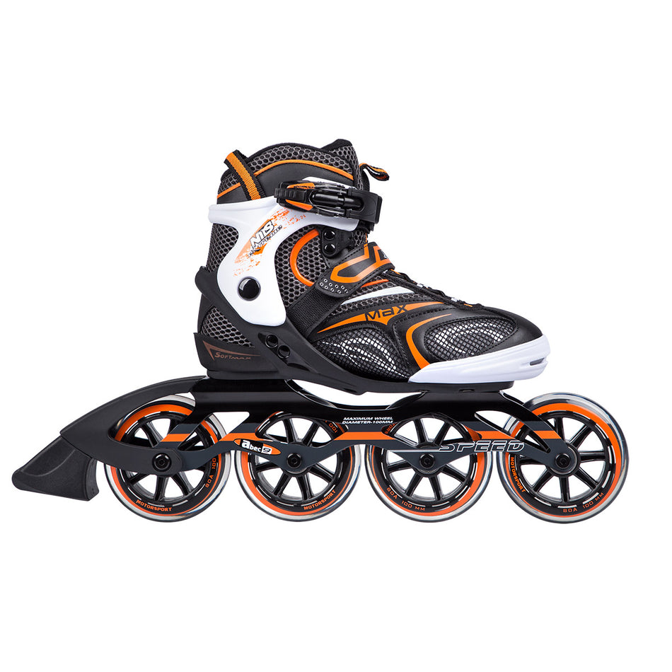 NA1060 S SCHWARZ-ORANGE GRÖßE 44 INLINER NILS EXTREME
