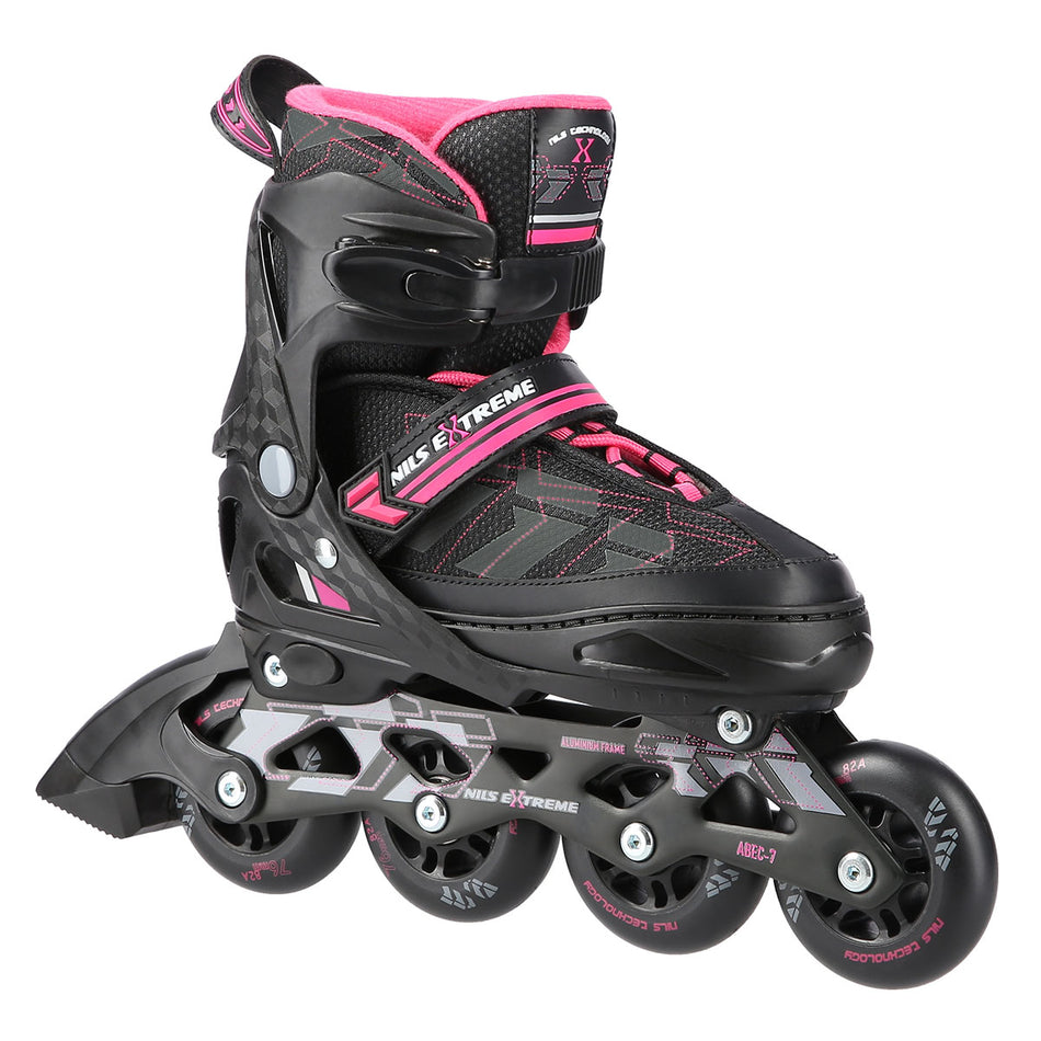 NA11002 SCHWARZ/VIOLETT GRÖßE M (35-38) INLINER NILS EXTREME