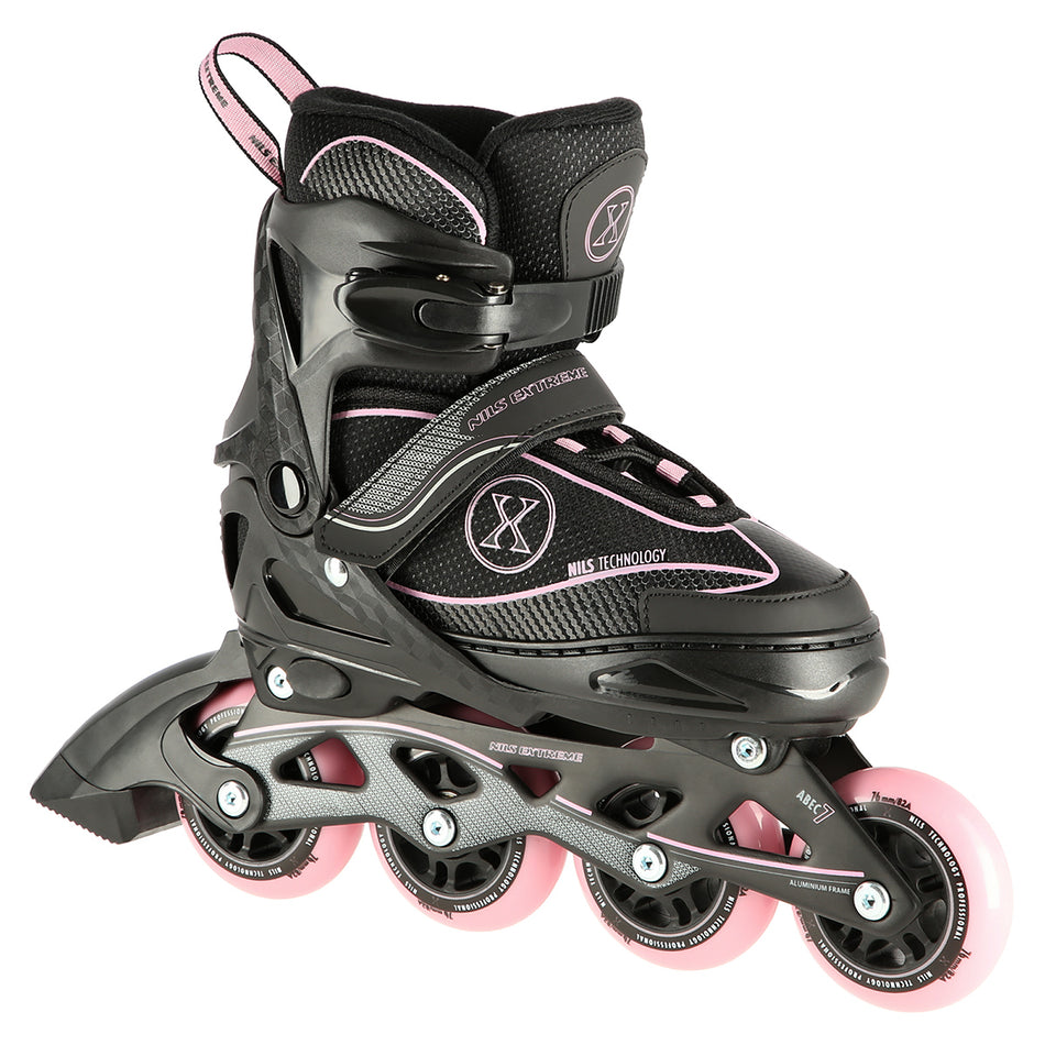 NA11008 SCHWARZ-ROSA GRÖßE M (35-38) INLINER NILS EXTREME
