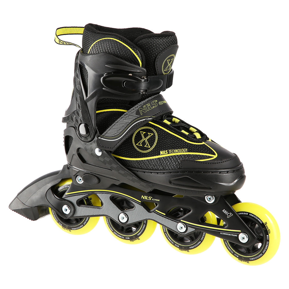 NA11008 SCHWARZ-GELB GRÖßE L (39-42) INLINER NILS EXTREME