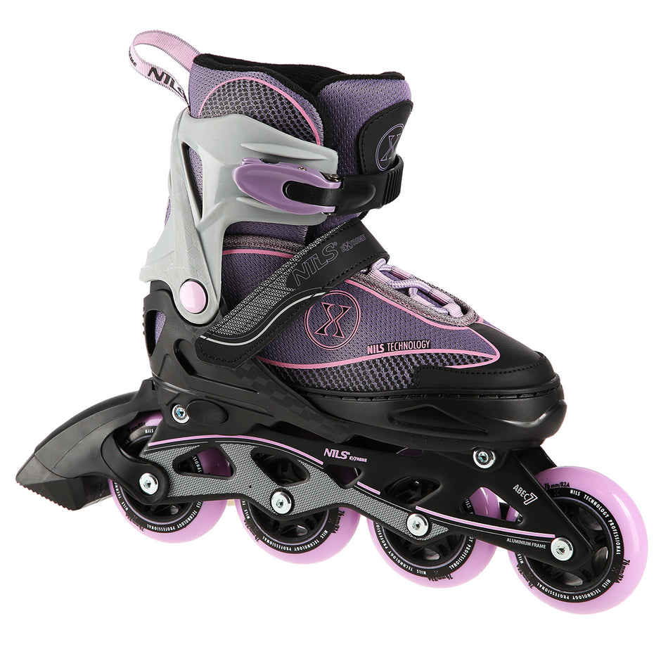 NA11008 GRAU-VIOLETT GRÖßE M (35-38) INLINER NILS EXTREME