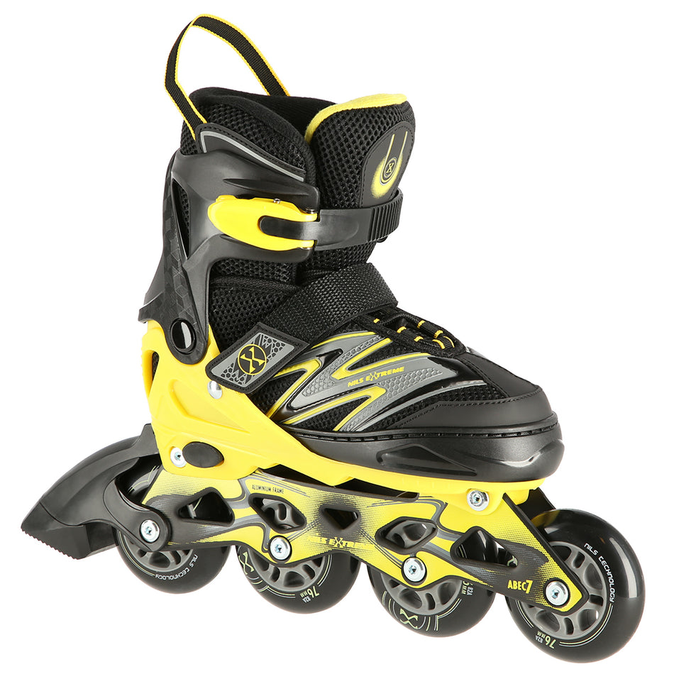 NA11010 SCHWARZ-GELB GRÖßE L (39-42) INLINER NILS EXTREME