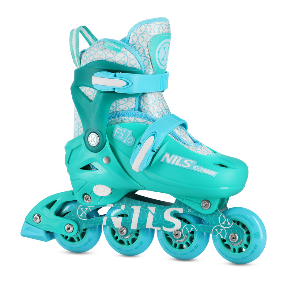 NA13102 INLINE-SKATES FILO TURKIS GR. M (34–37) NILS EXTREME
