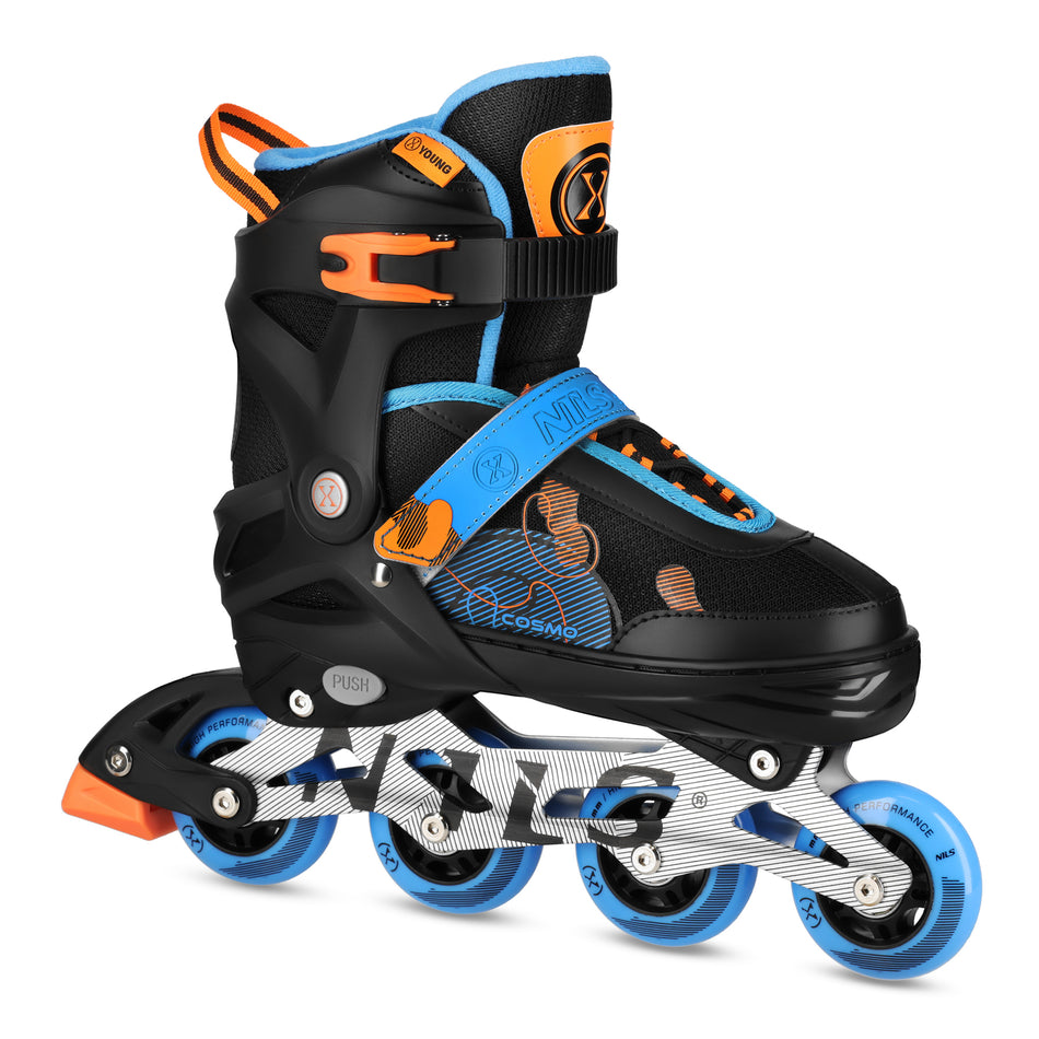 NA13808 INLINE-SKATES COSMO BLAU GR. M (34–37) NILS EXTREME