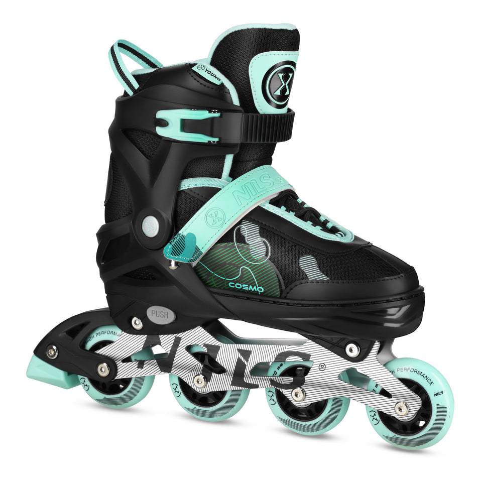 NA13808 INLINE-SKATES COSMO GRÜN GR. M (34–37) NILS EXTREME
