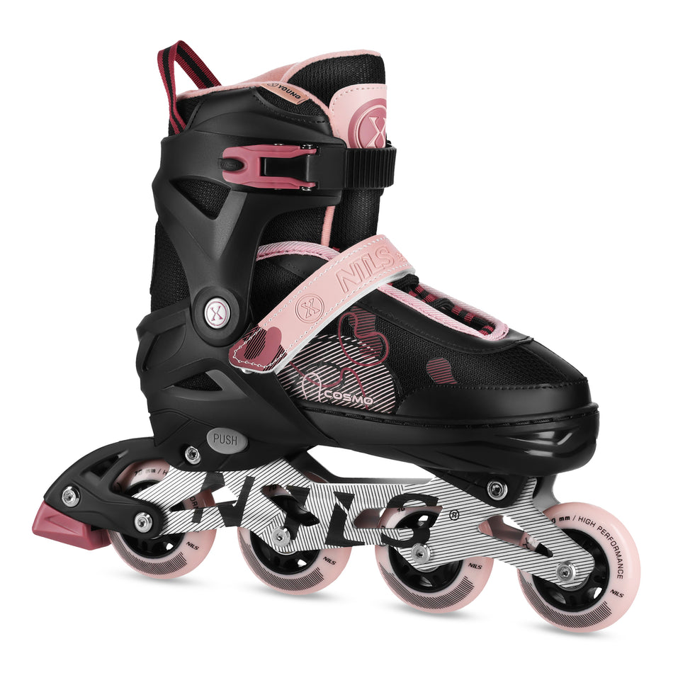 NA13808 INLINE-SKATES COSMO ROSA GR. M (34–37) NILS EXTREME