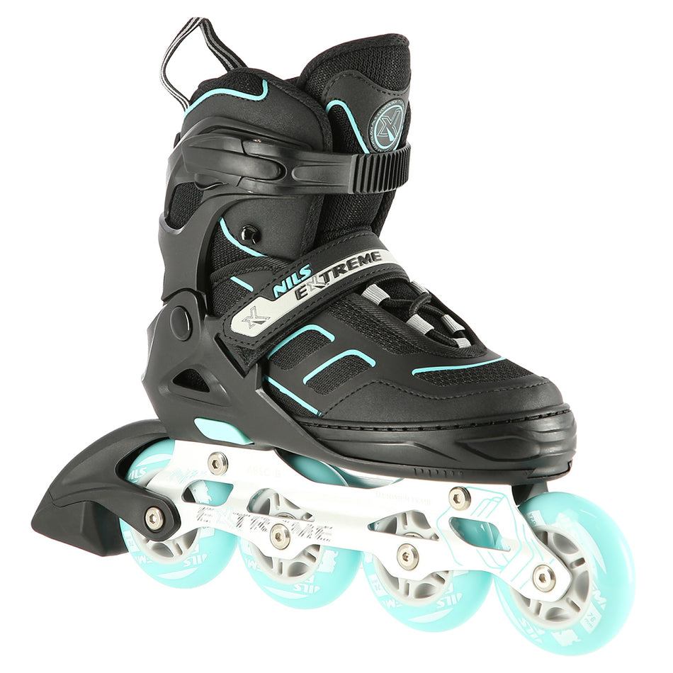 NA14174 A SCHWARZ-MINZGRÜN GRÖßE L (39-42) INLINER NILS EXTREME