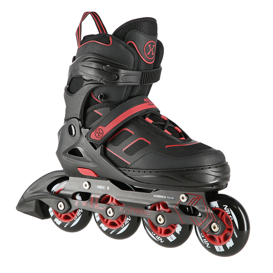 NA14174 A SCHWARZ-ROT GRÖßE S (31-34) INLINER NILS EXTREME