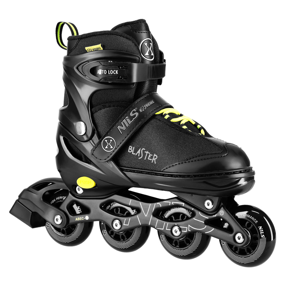 NA18168A INLINER BLASTER SCHWARZ GRÖßE S (31-34) NILS EXTREME
