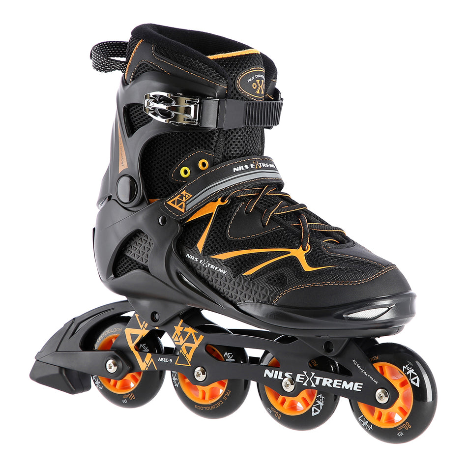 NA9022 SCHWARZ/ORANGE GRÖßE 38 INLINER NILS EXTREME