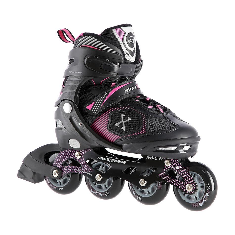 NA9080 SCHWARZ/VIOLETT GRÖßE S (31-34) INLINER NILS EXTREME