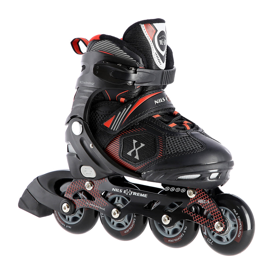 NA9080 SCHWARZ/ROT GRÖßE L (39-42) INLINER NILS EXTREME