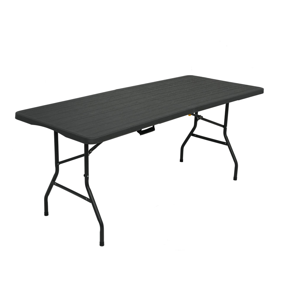 NC1618 CAMPINGTISCH ANTHRAZIT 180 CM – FALTBAR NILS CAMP