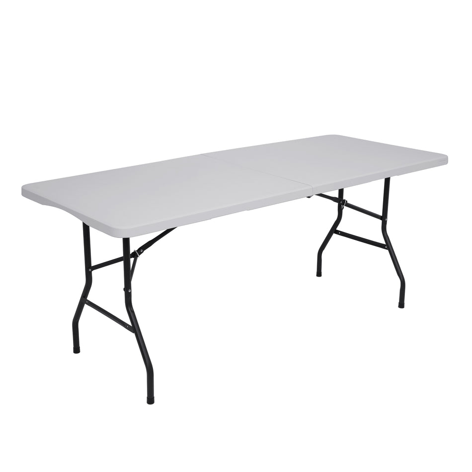 NC1618 CAMPINGTISCH WEIß 180 CM – KLAPPBAR NILS CAMP