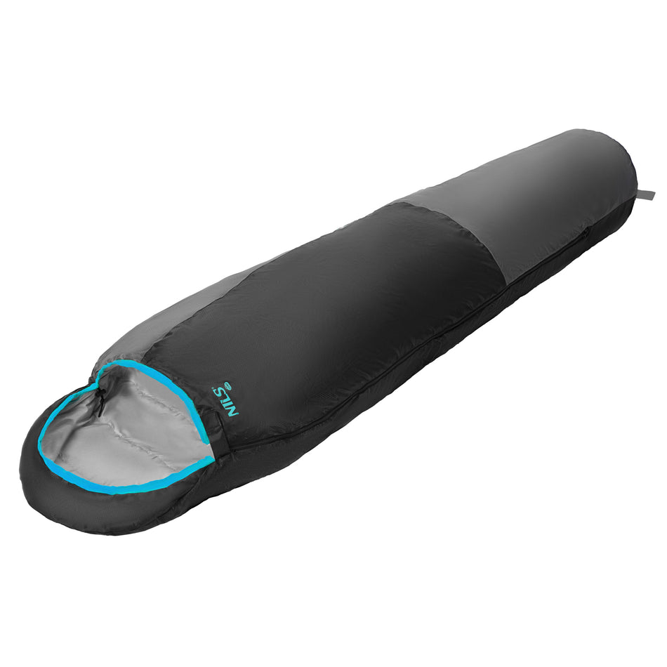 NC1705 SCHLAFSACK ULTRALEICHT SCHWARZ 770G NILS CAMP