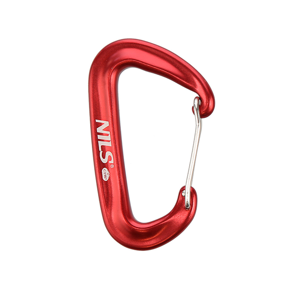 NC1707 ROT KARABINER 12KN NILS CAMP