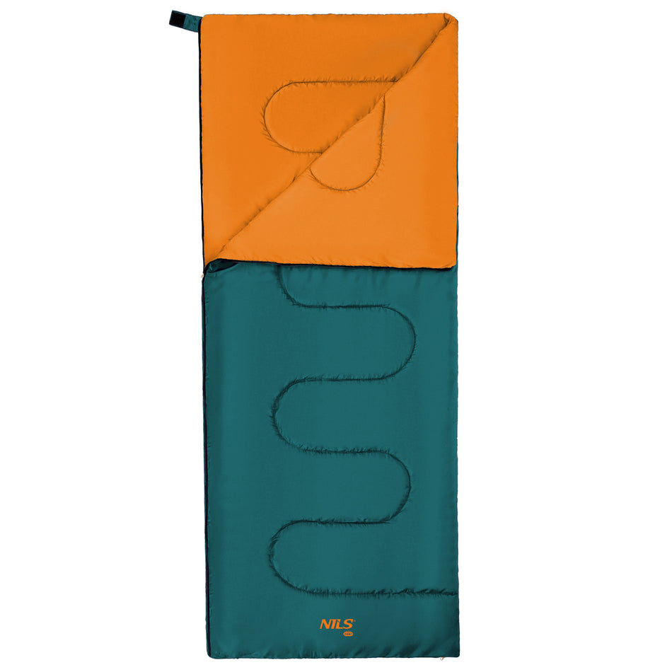 NC2002 GRÜN-ORANGE SCHLAFSACK NILS CAMP