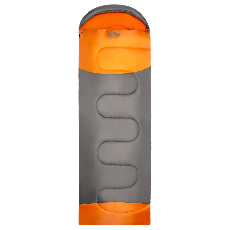 NC2008 SCHLAFSACK GRÖßE L ORANGE-SCHWARZ NILS CAMP
