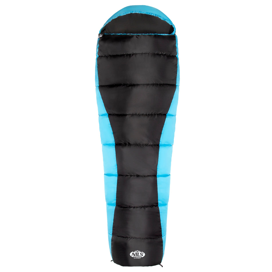 NC2012 SCHLAFSACK SCHWARZ-BLAU NILS CAMP