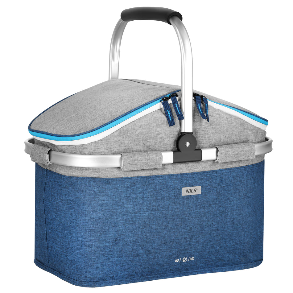 NC2901 ISOLIERTASCHE BLAU 35L – KÜHLTASCHE PICKNICK NILS