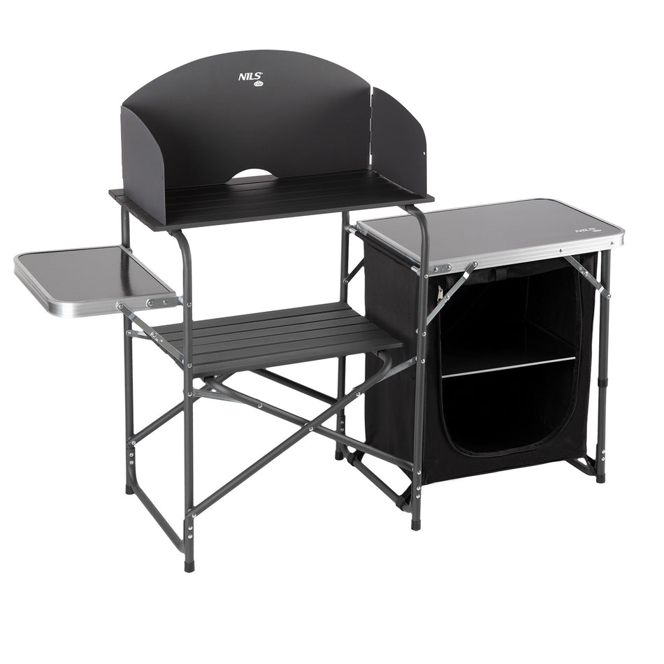NC3041 CAMPINGSCHRANK MIT WINDSCHUTZ NILS CAMP