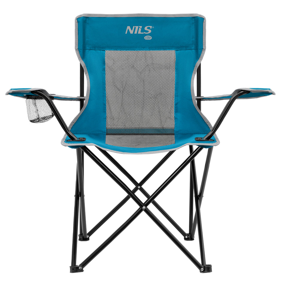 NC3302 BLAU-GRAUER TOURIST-STUHL NILS CAMP