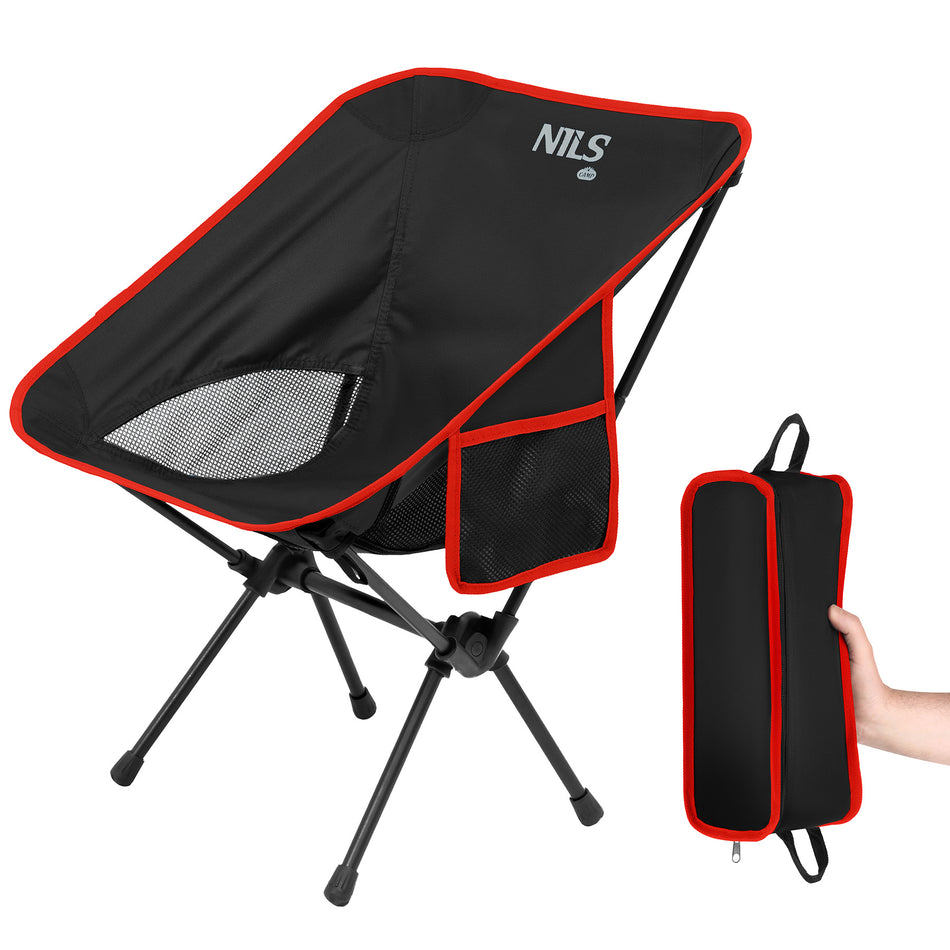 NC3320 ULTRA LIGHT KLAPPSTUHL SCHWARZ NILS CAMP