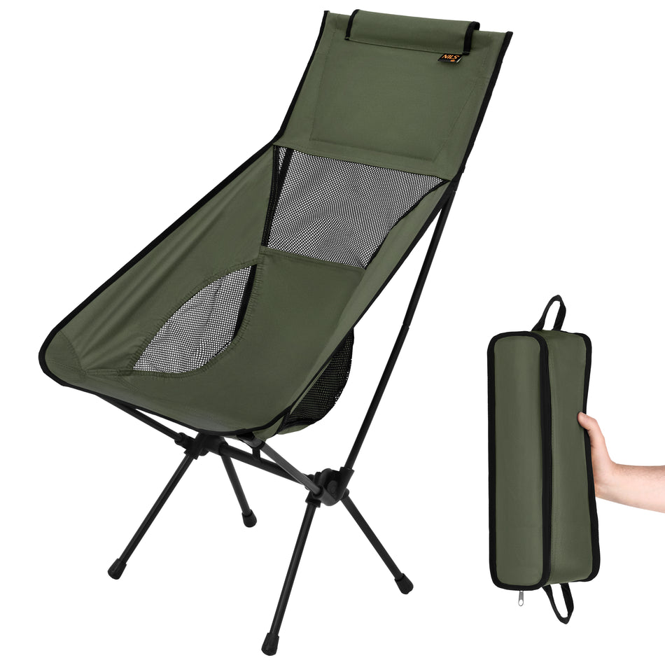 NC3321 ULTRA LIGHT KLAPPSTUHL KHAKI NILS CAMP