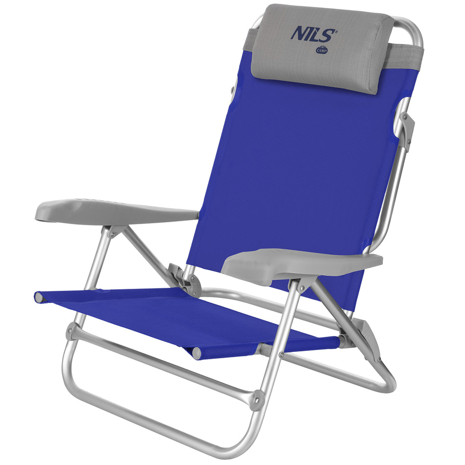 NC3502 BLAU-GRAUER KLAPPSTUHL FÜR TOURISTEN NILS CAMP