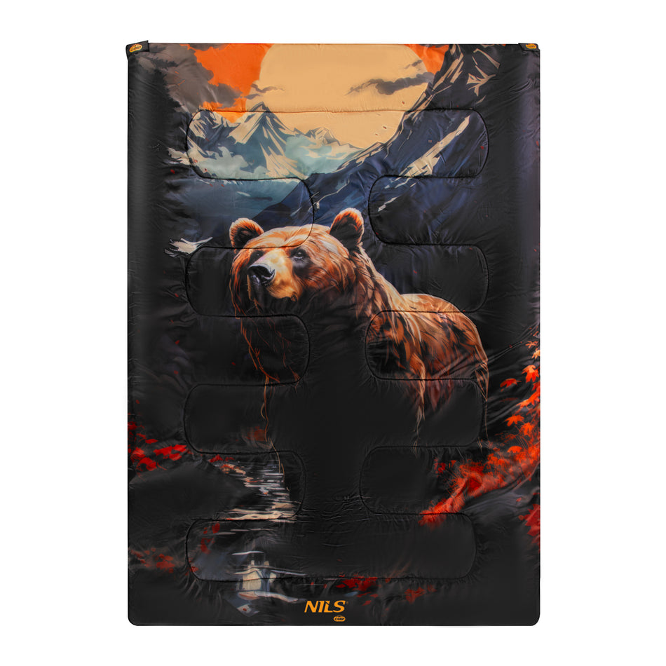 NC3601 SCHLAFSACK 3-IN-1 DOPPELT BEAR NILS CAMP