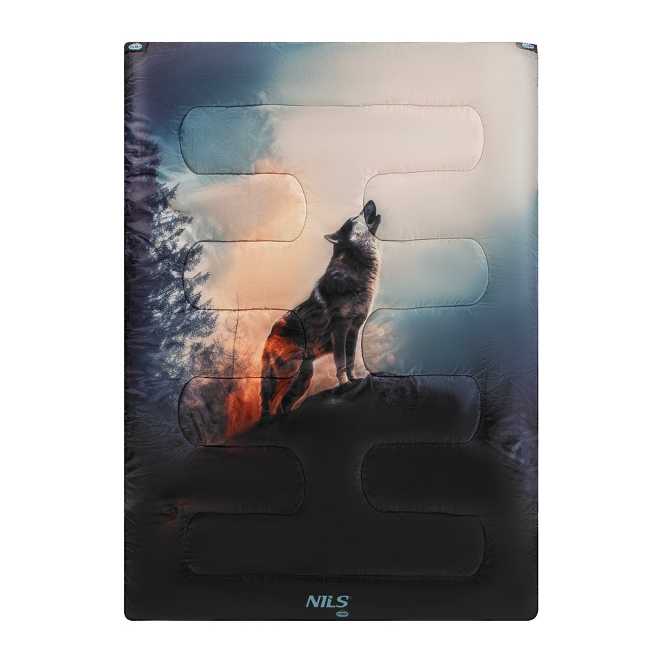 NC3601 SCHLAFSACK 3-IN-1 DOPPELT WOLF NILS CAMP